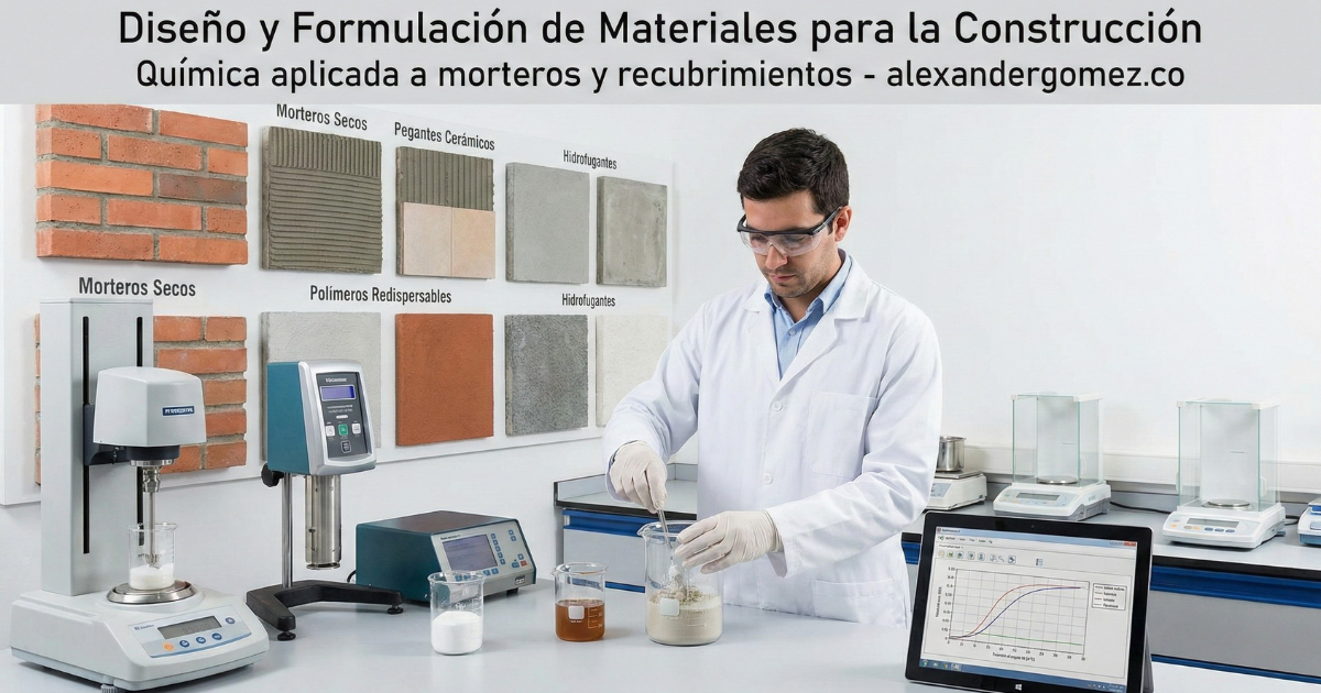 Aplicación de mortero modificado con polímeros y aditivos químicos en obra civil